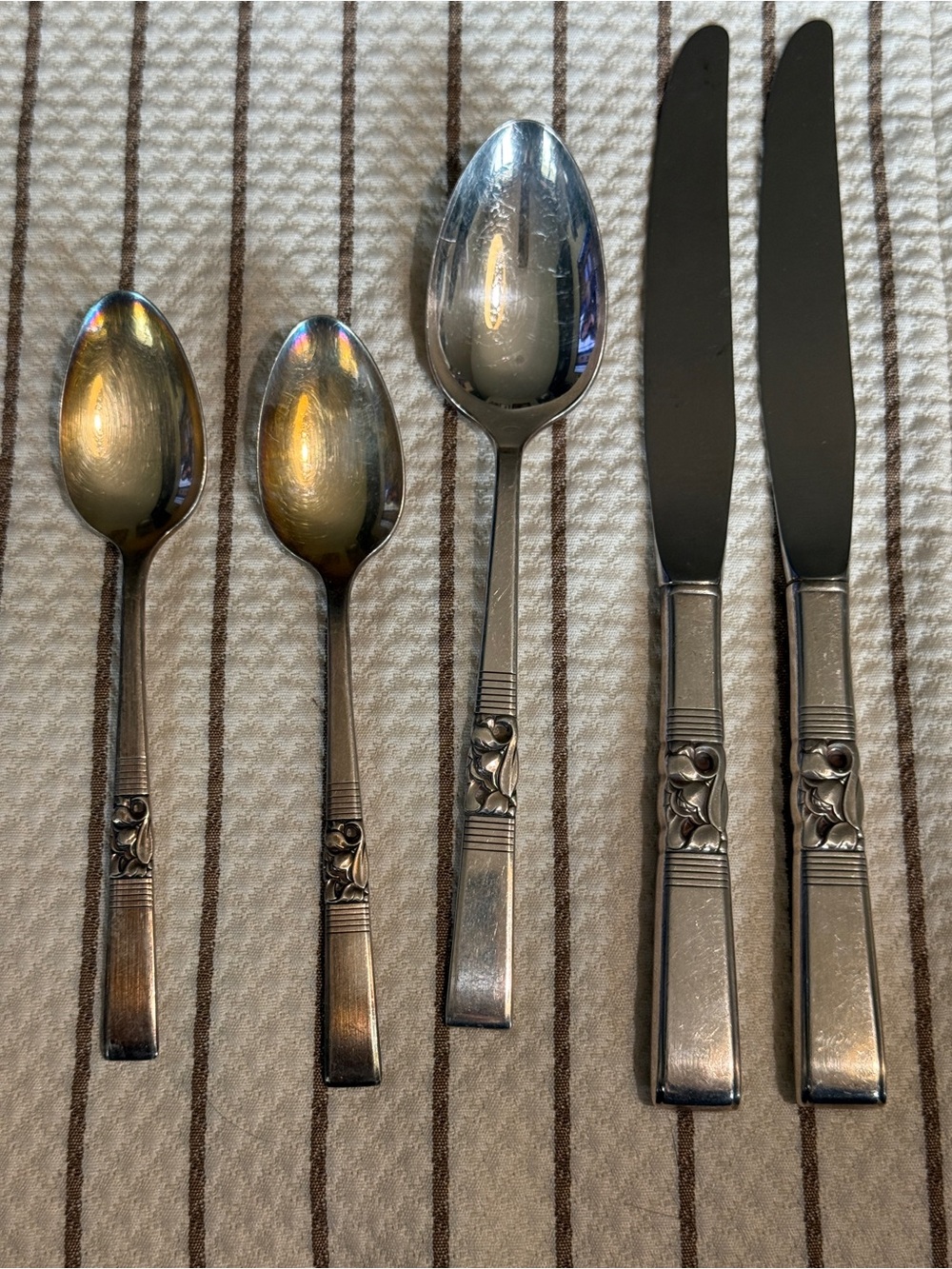 Vintage 1940/50s Oneida Community Morning Star flatware